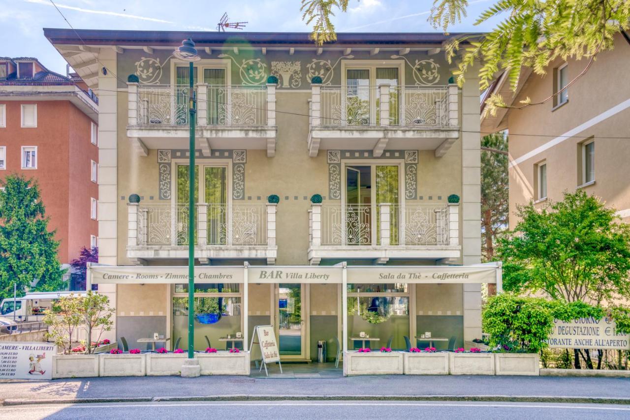 Villa Liberty Darfo Boario Terme Bagian luar foto